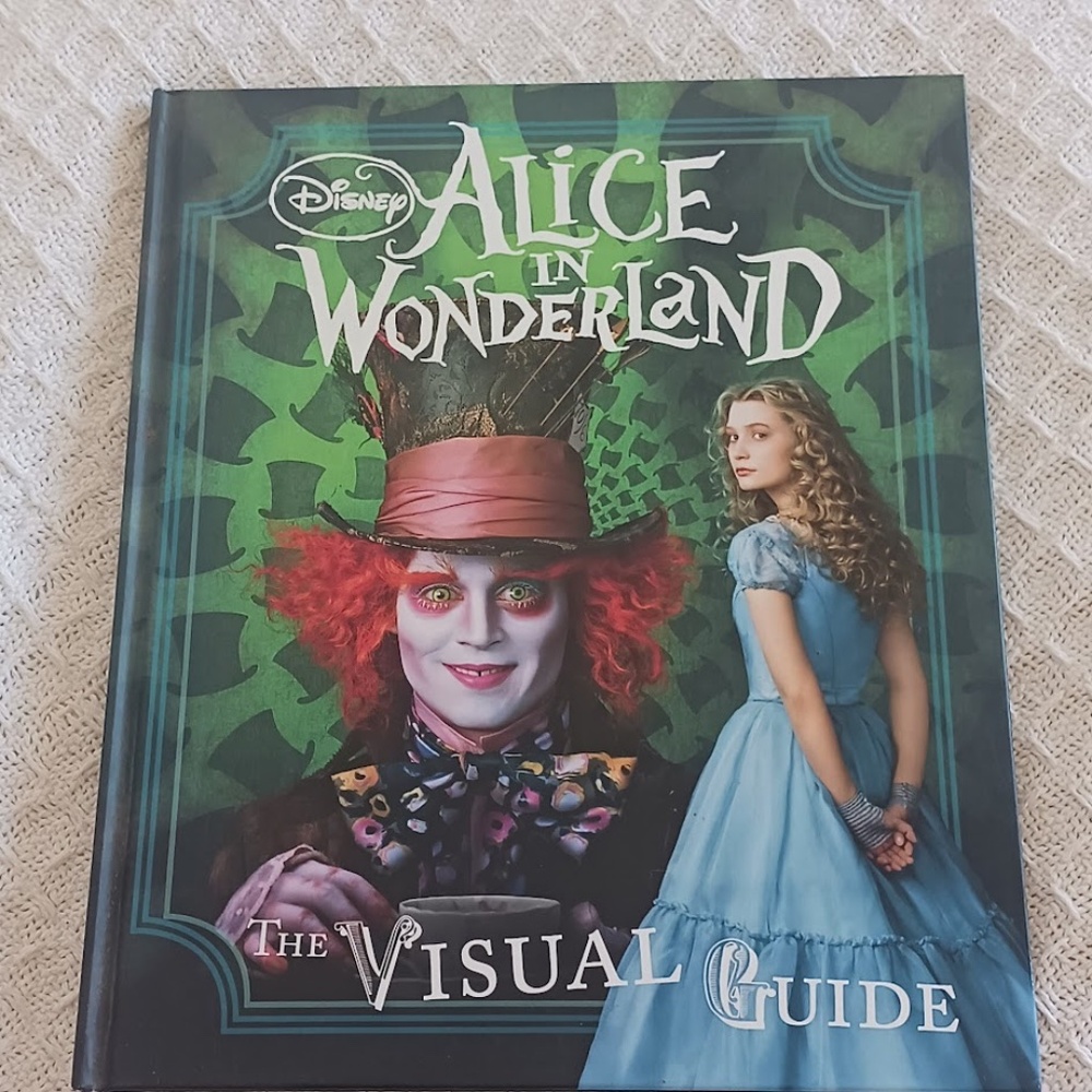 Disney's "Alice in Wonderland Visual Guide" book